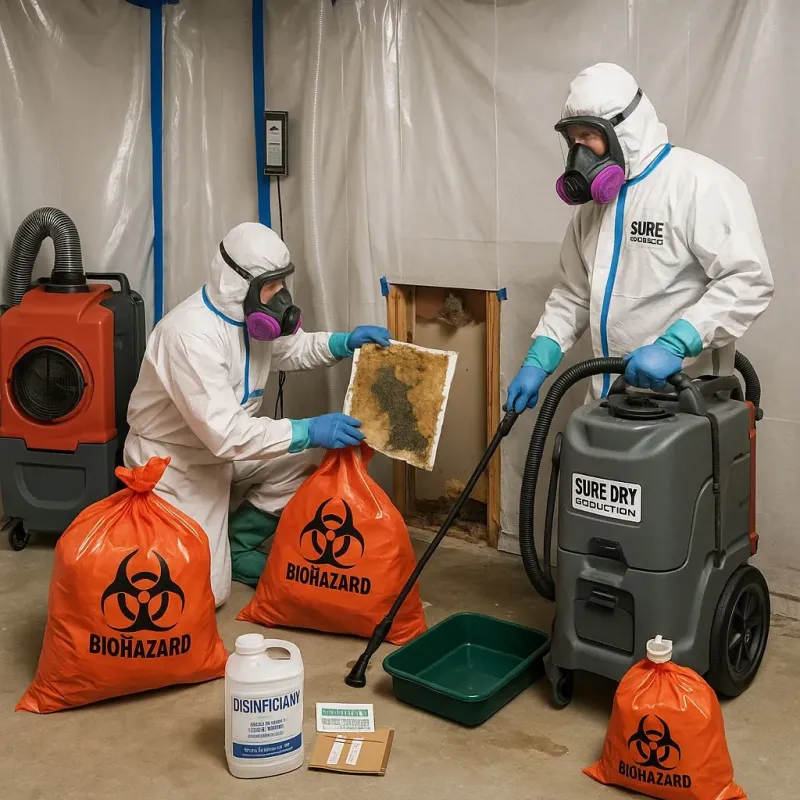 Contaminated Water Handling Protocols process in Grundy County, TN