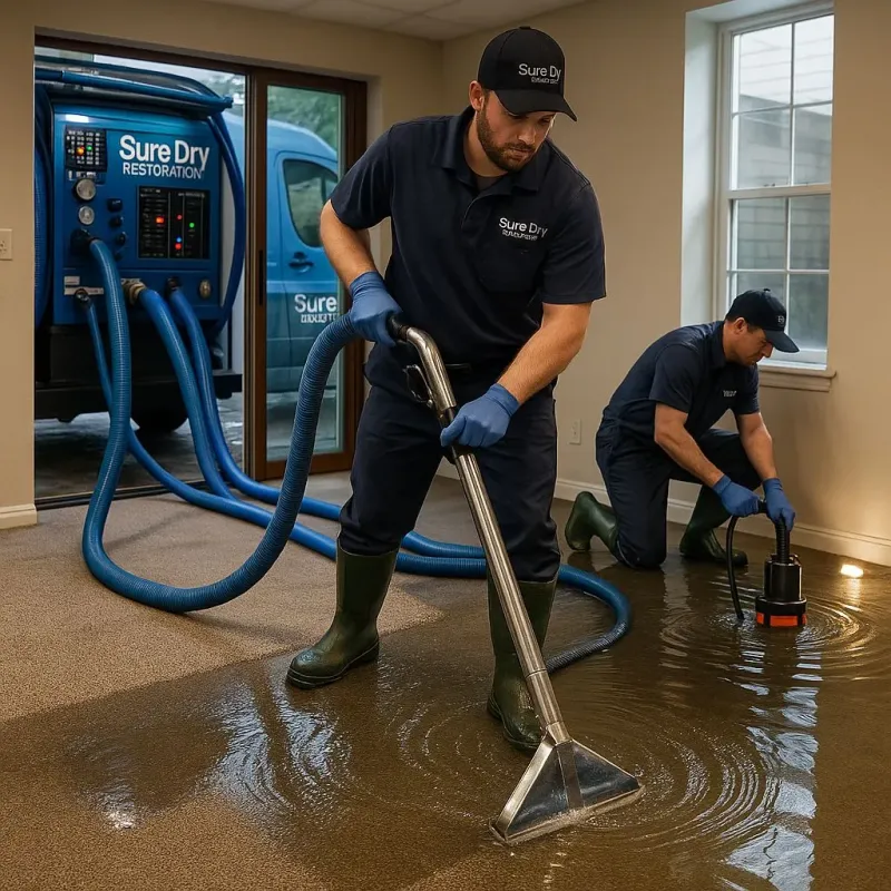 Water Extraction and Removal process in Grundy County, TN